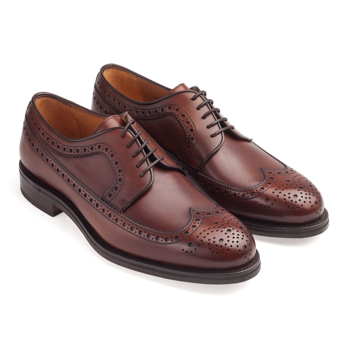 Мужские броги Berwick 3681 Nomera Medium Brown