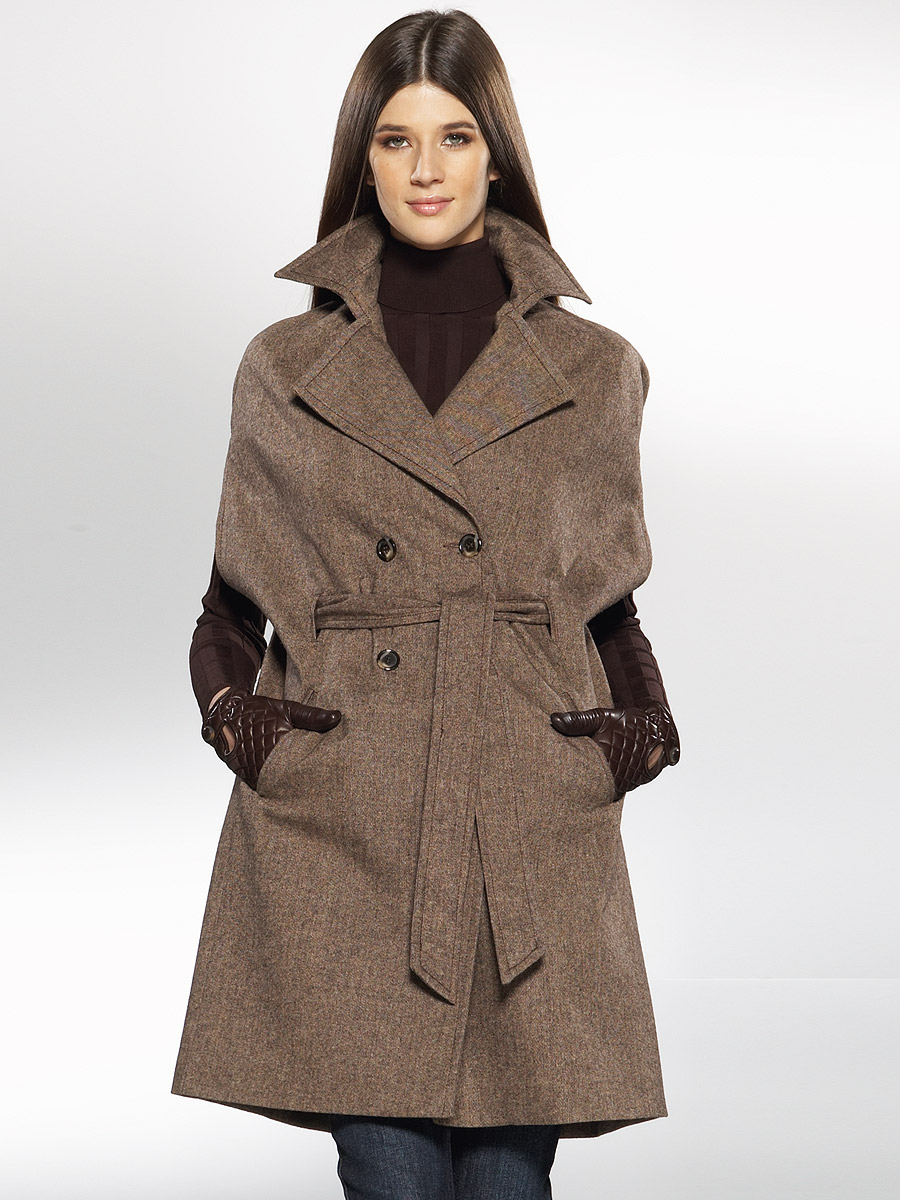 Твидовое пальто для женщин