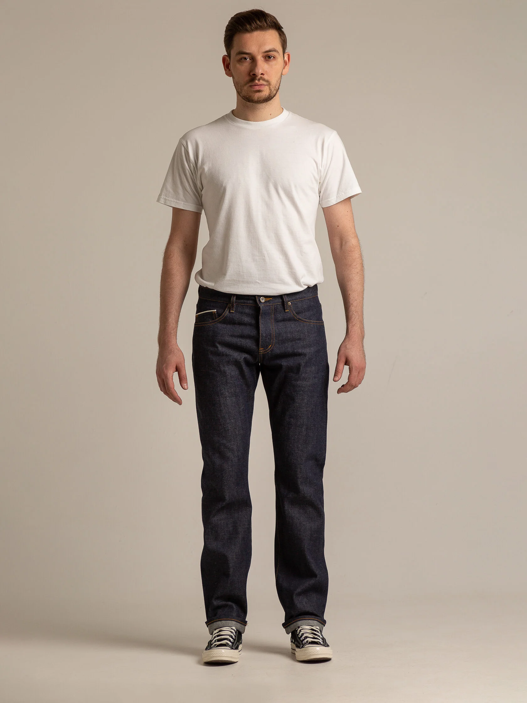 Джинсы PLNB M333 S505 Indigo Dry Selvedge