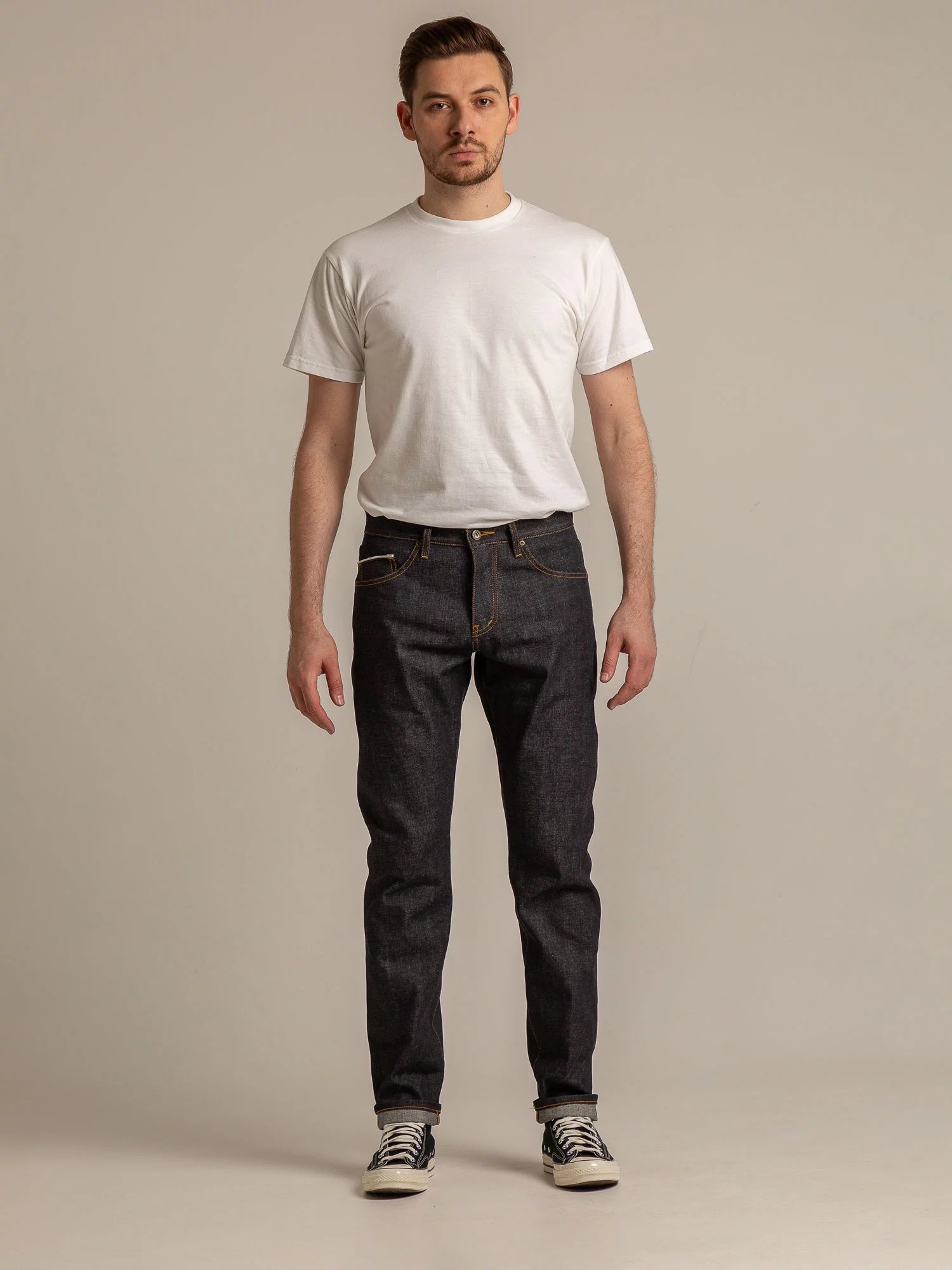 Джинсы PLNB M342 Indigo Dry Selvedge 1942