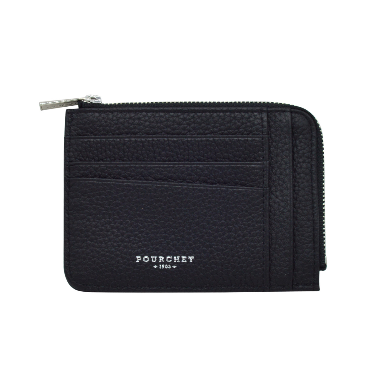 Картхолдер Pourchet Ethan Zip Noir