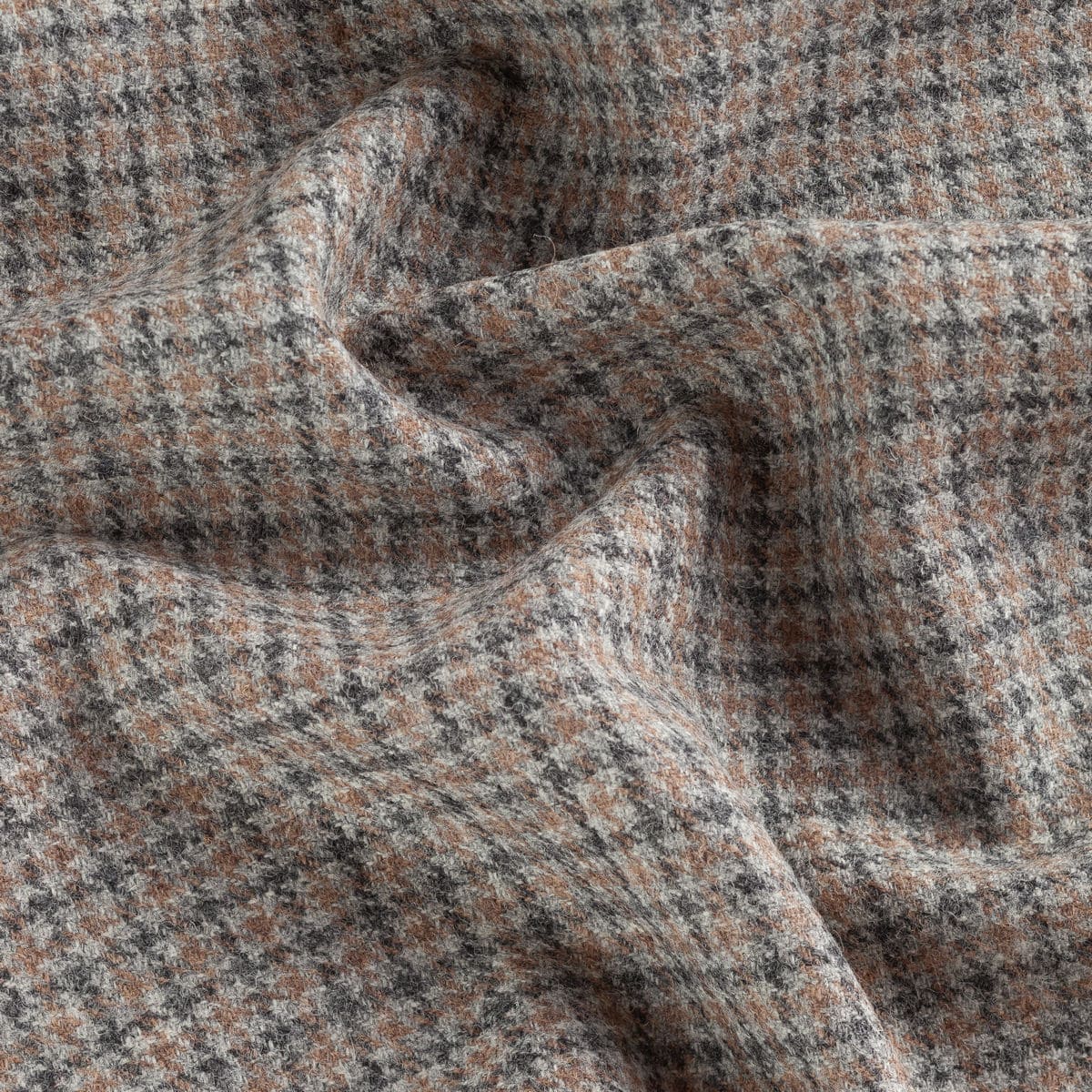 Burgess Brown Black Houndstooth