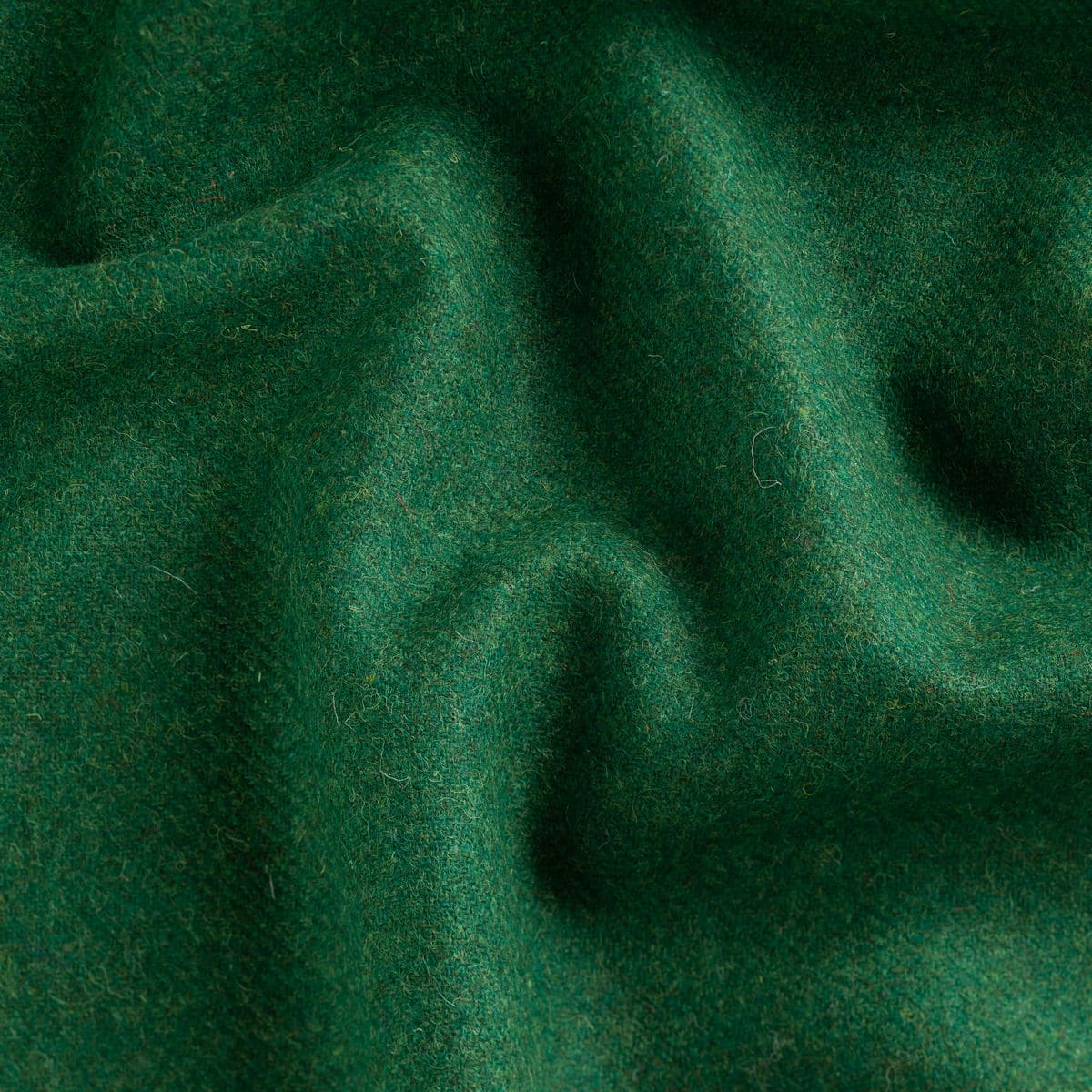 Burgess Tweed Green Plain