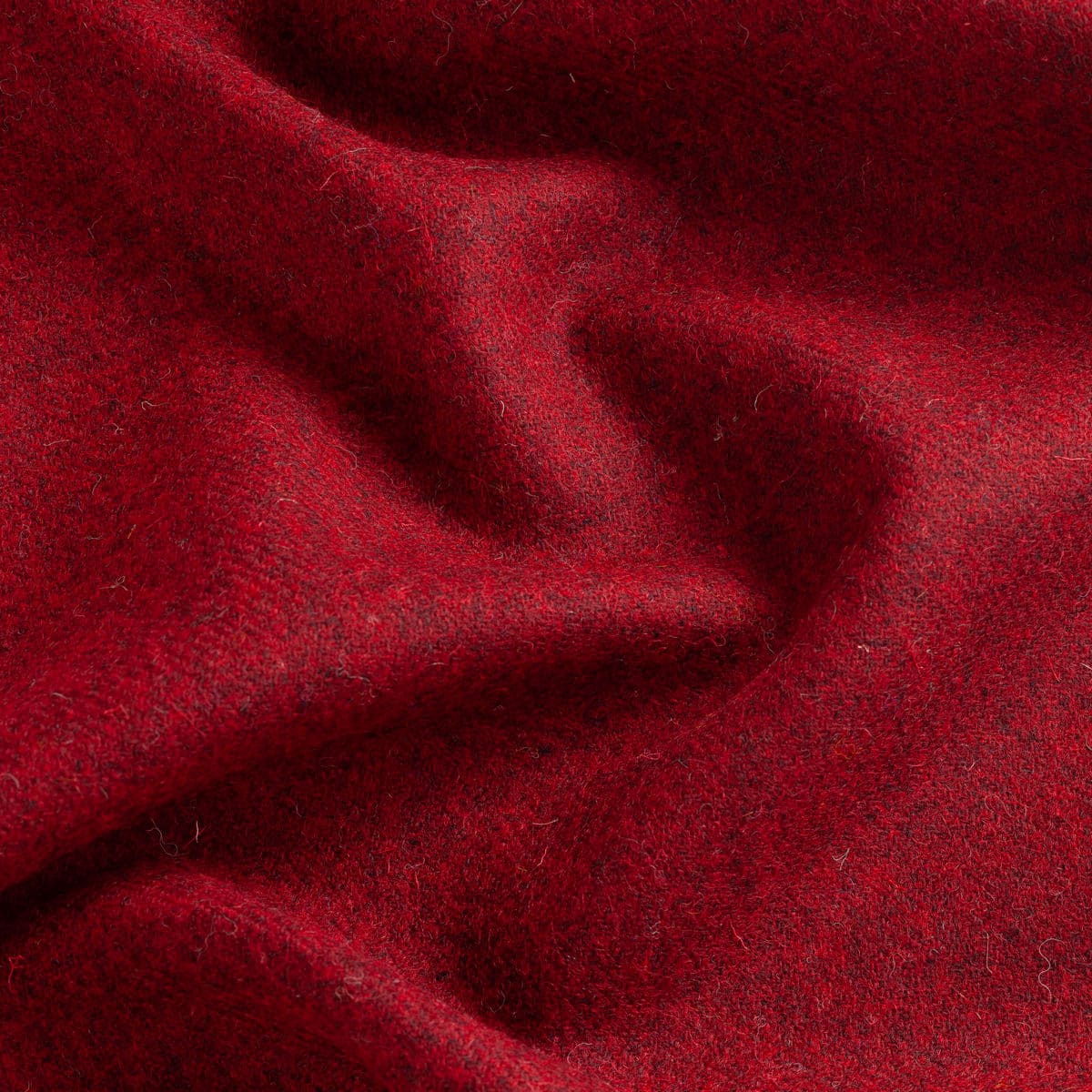 Burgess Tweed Red Plain
