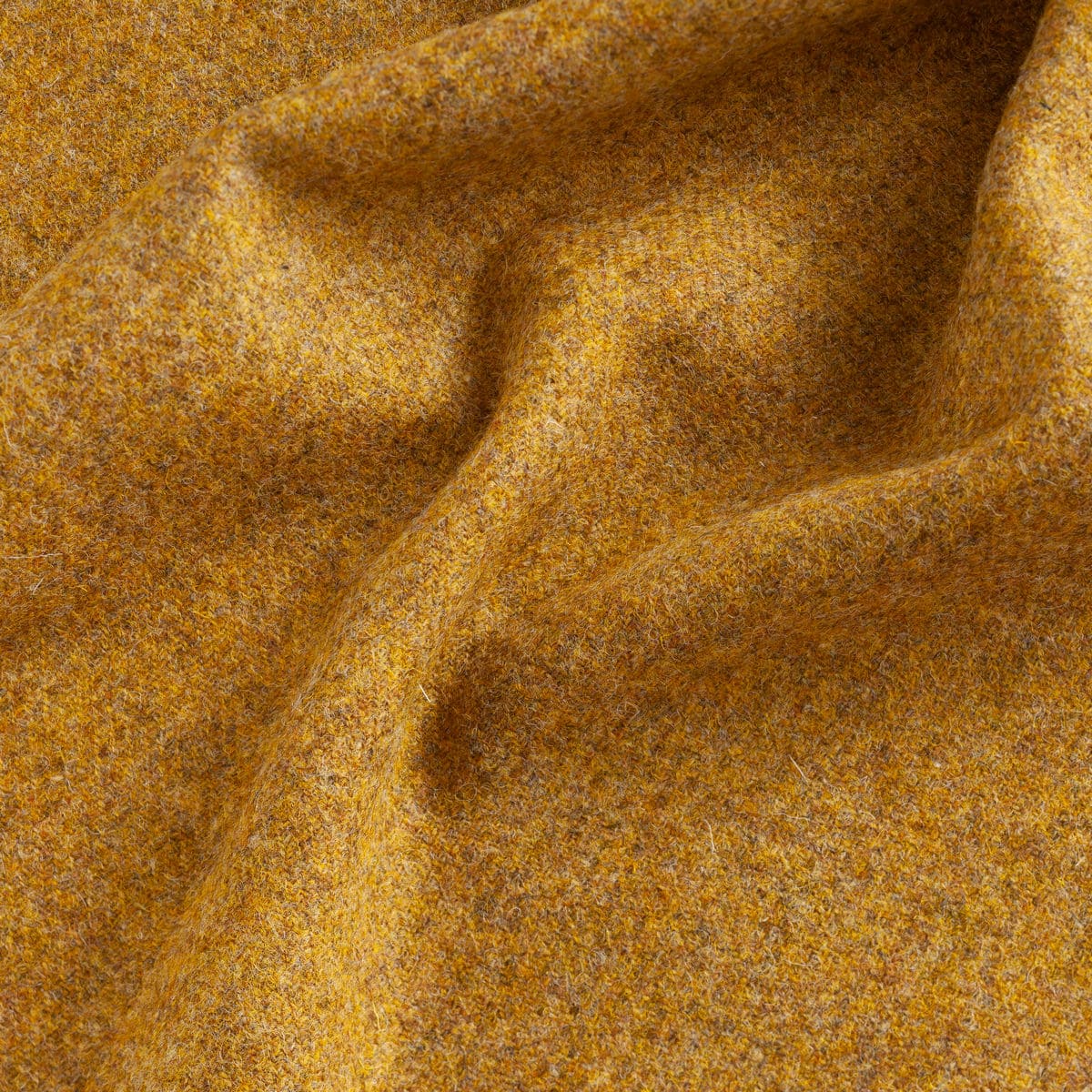 Burgess Tweed Yellow Plain