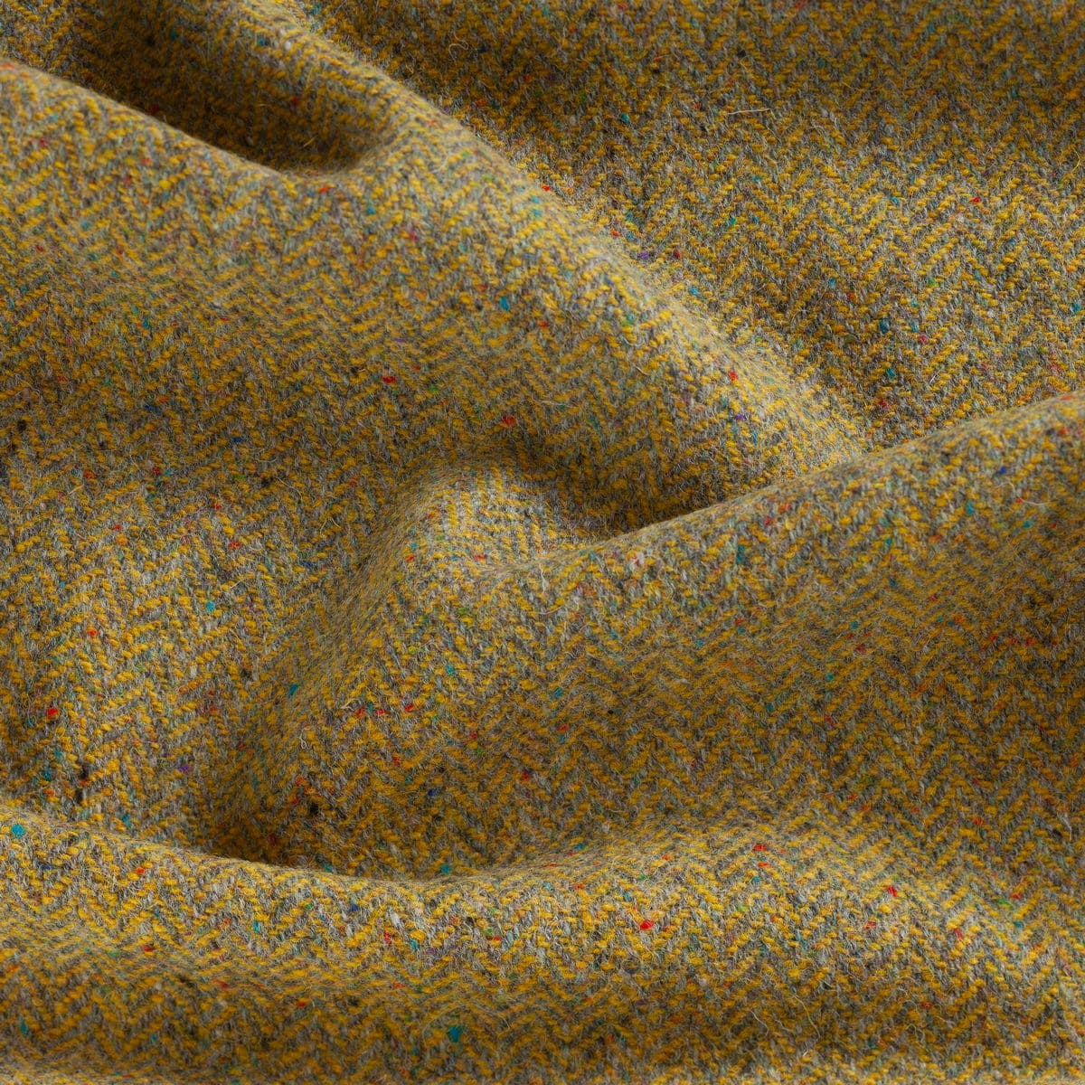 Tweed Herringbone Kerry Gold