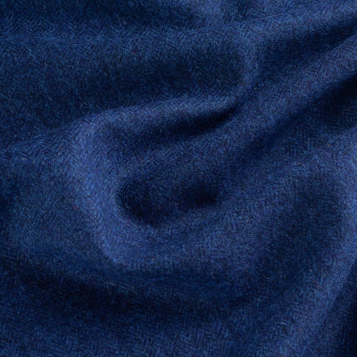 Burgess Tweed Blue Herringbone